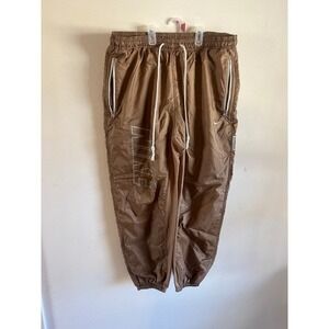 Nike Standard Issue Pants Mens 2XL Brown Therma-Fit Windbreaker Lined DQ6188-258